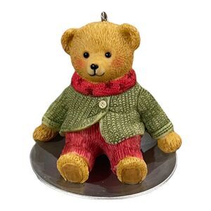 𝅺hallmark Wendy Whoosh Hollyday Hill Snow Cub Club Ornament 2 and Memory Card